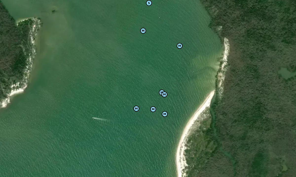 Satelite image of Panther Key