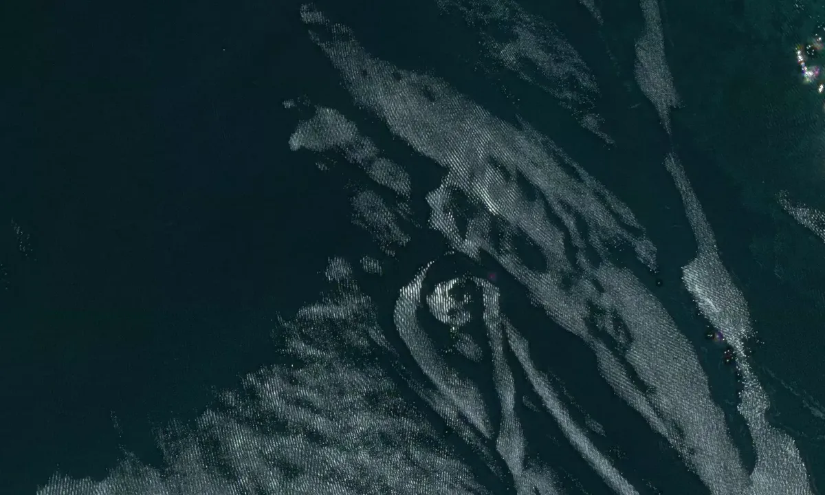Satelite image of Paracas