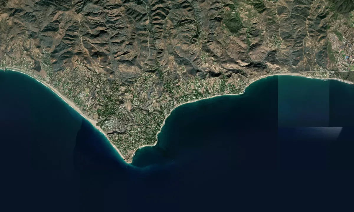 Flyfoto av Paradise Cove - Malibu