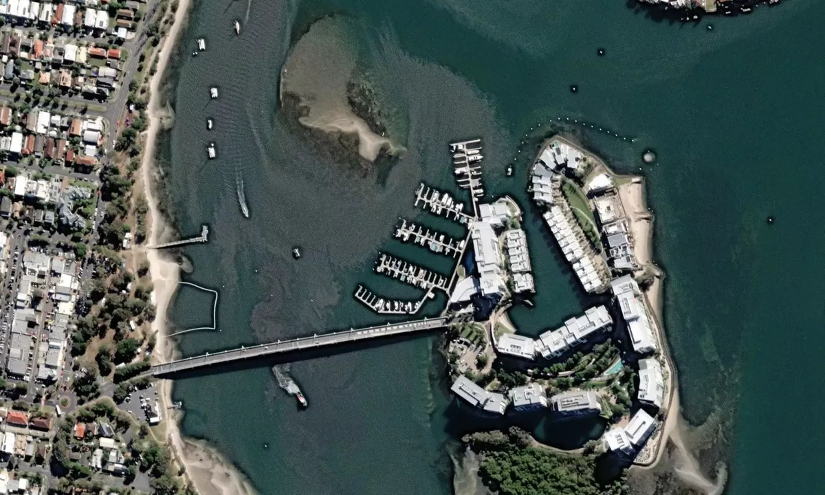 Flyfoto av Paradise Point Marina 1