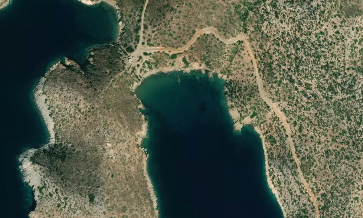Flyfoto av Παραλία Βλυχάδα
