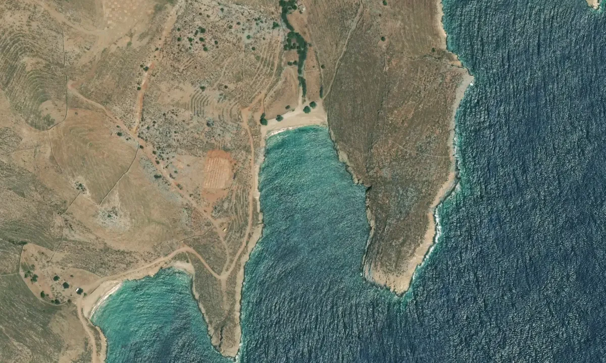 Flyfoto av Paralia Kalistra