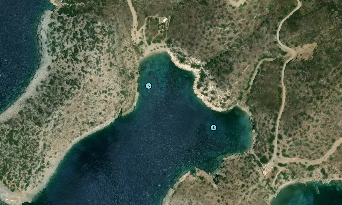 Satelite image of Παραλία Κασίδι