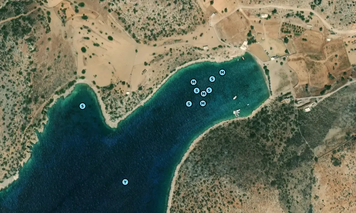 Satelite image of Paralia Panormos 1