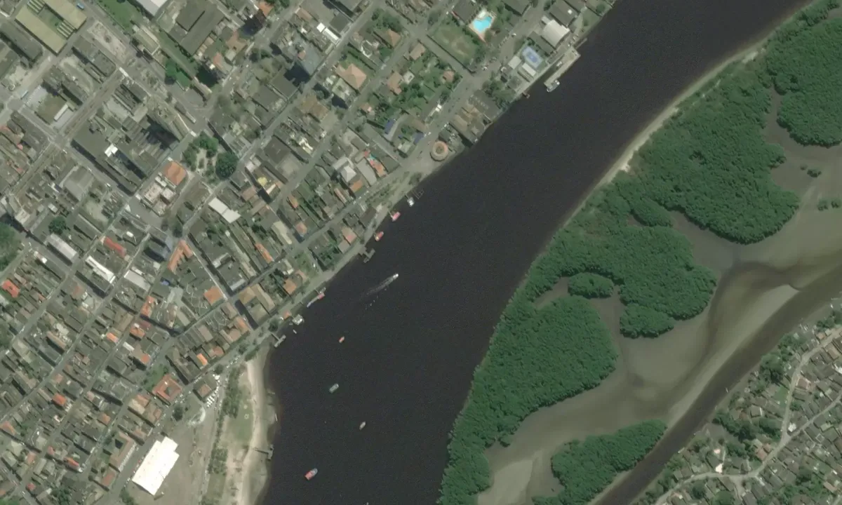 Flyfoto av Paranagua-Ilha do Mel