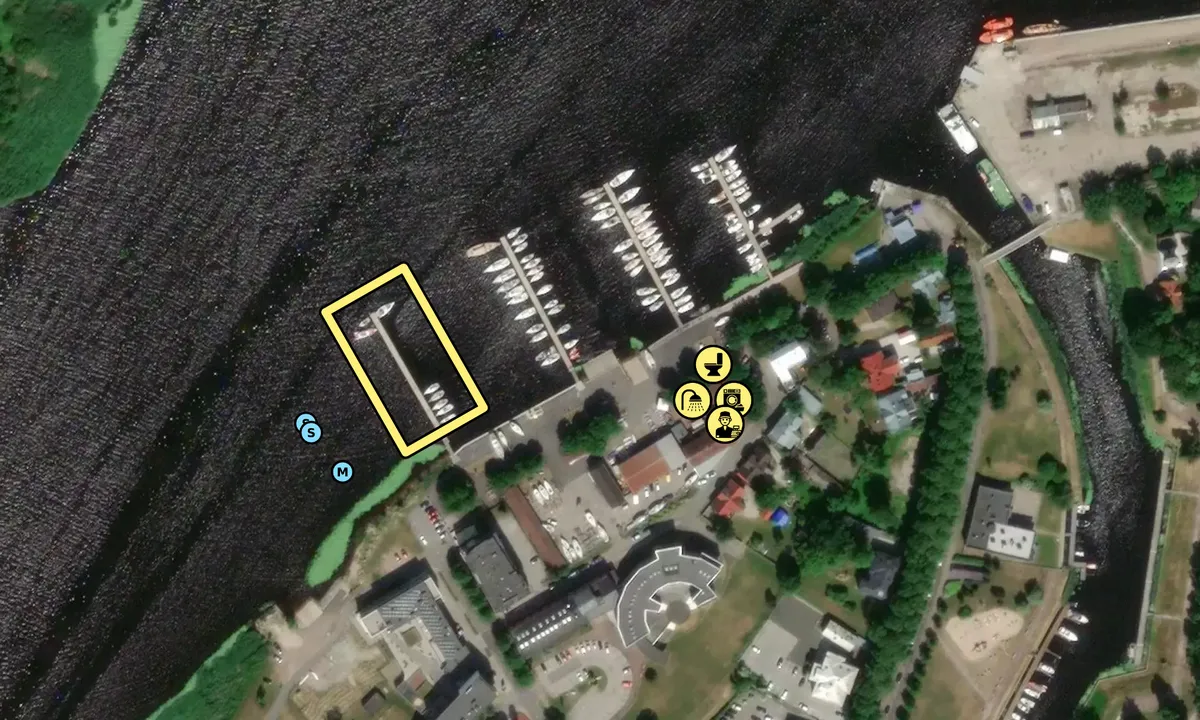 Satelite image of Pärnu jahtklubi