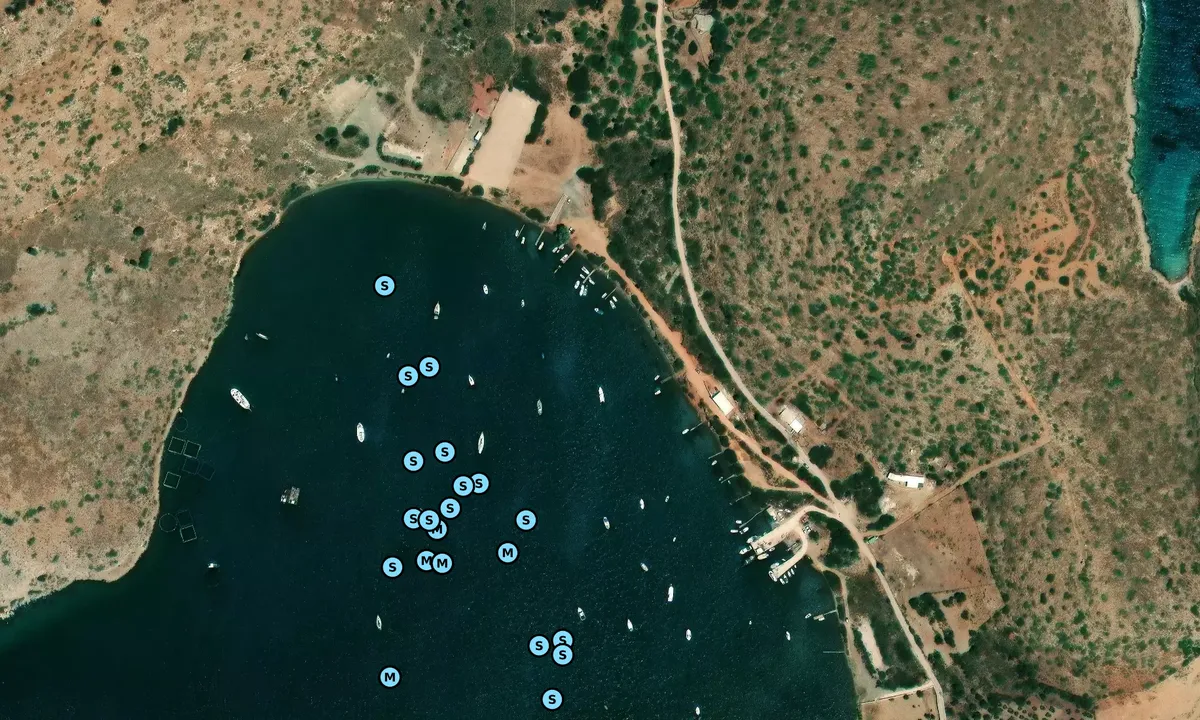 Satelite image of Partheni