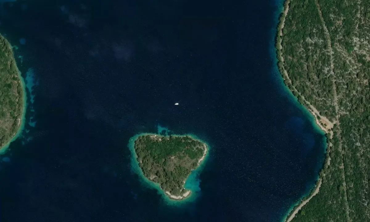 Flyfoto av Pasadur - Lastovo