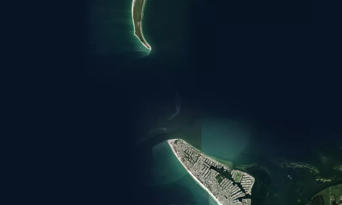Flyfoto av Passage Key