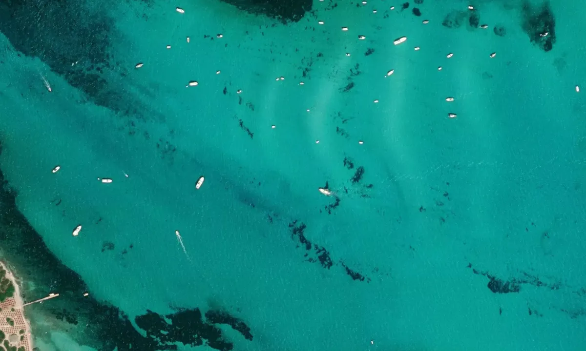 Flyfoto av Passaggio della Pelosa