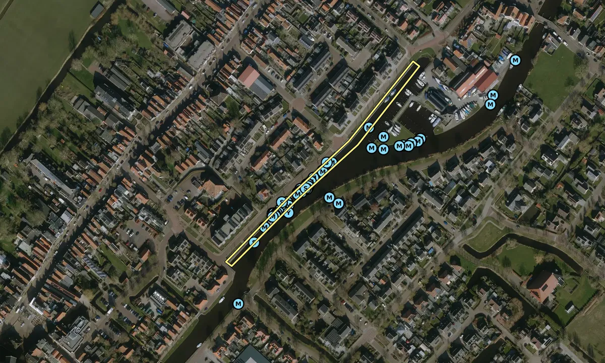 Satelite image of Passantenhaven Skil/Nonnestrjitte Workum
