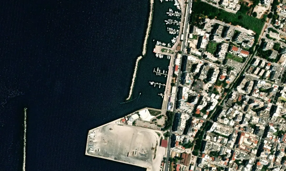 Flyfoto av Patras Municipal Marina
