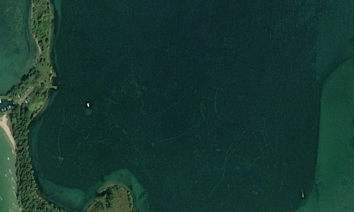 Flyfoto av Pedersens Bay