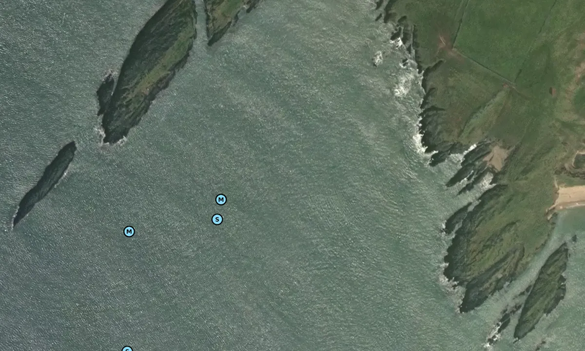 Satelite image of Pen-y-Parc