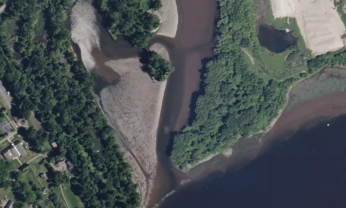 Satelite image of Pennsbury Manor Cove