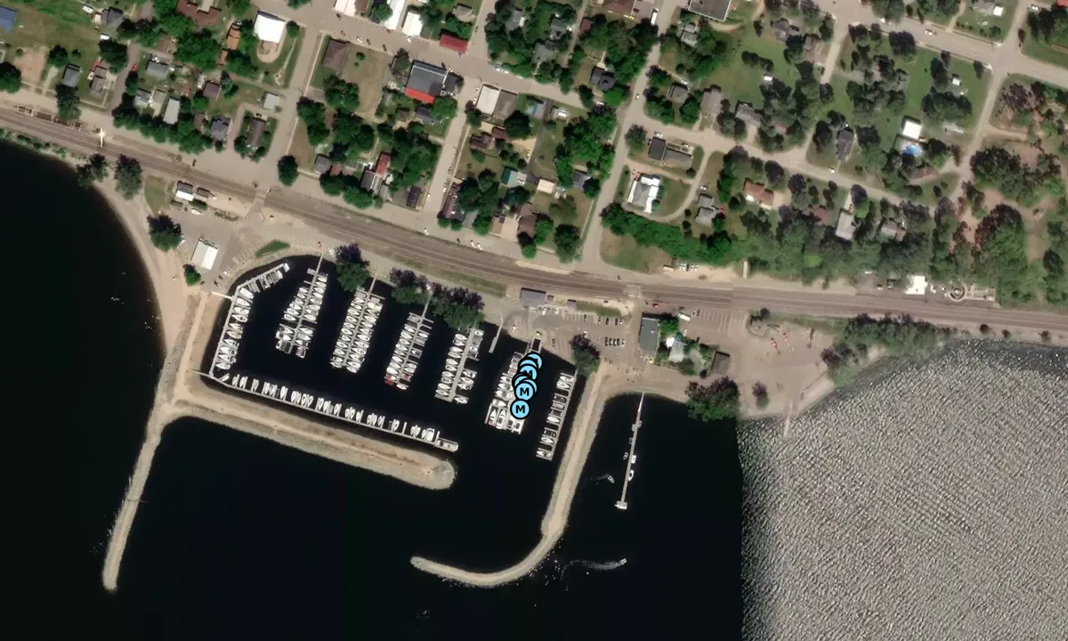 Satelite image of Pepin Marina