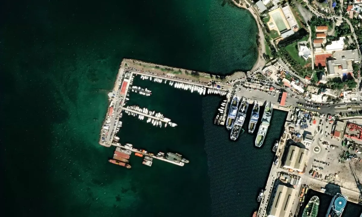 Satelite image of Perama