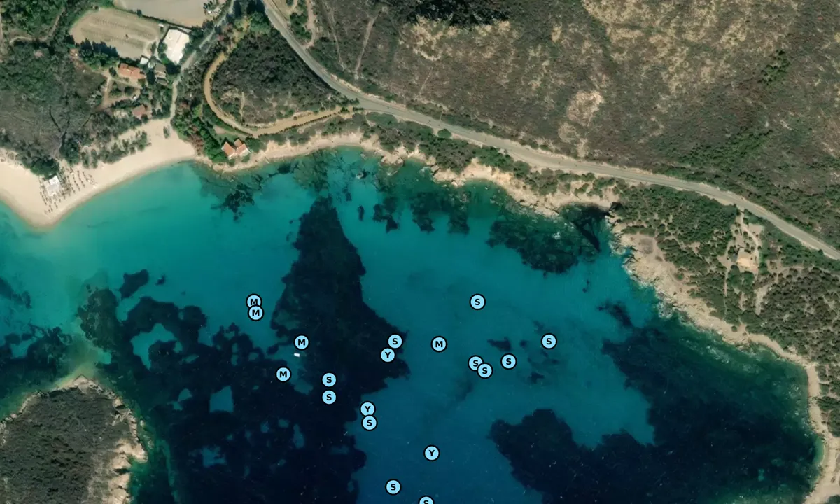 Satelite image of Perda Longa