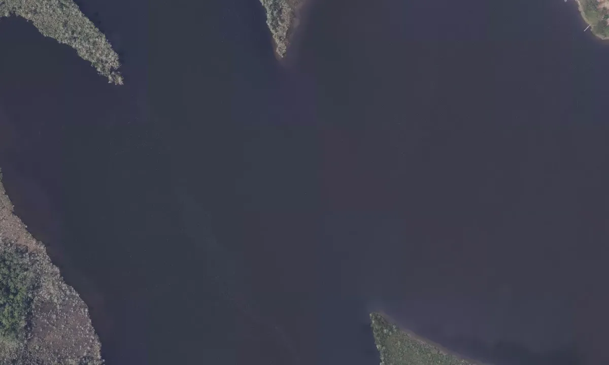 Satelite image of Perdido River