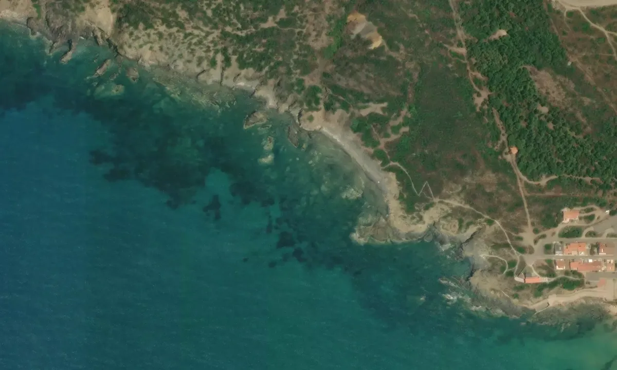 Satelite image of Perdischedda