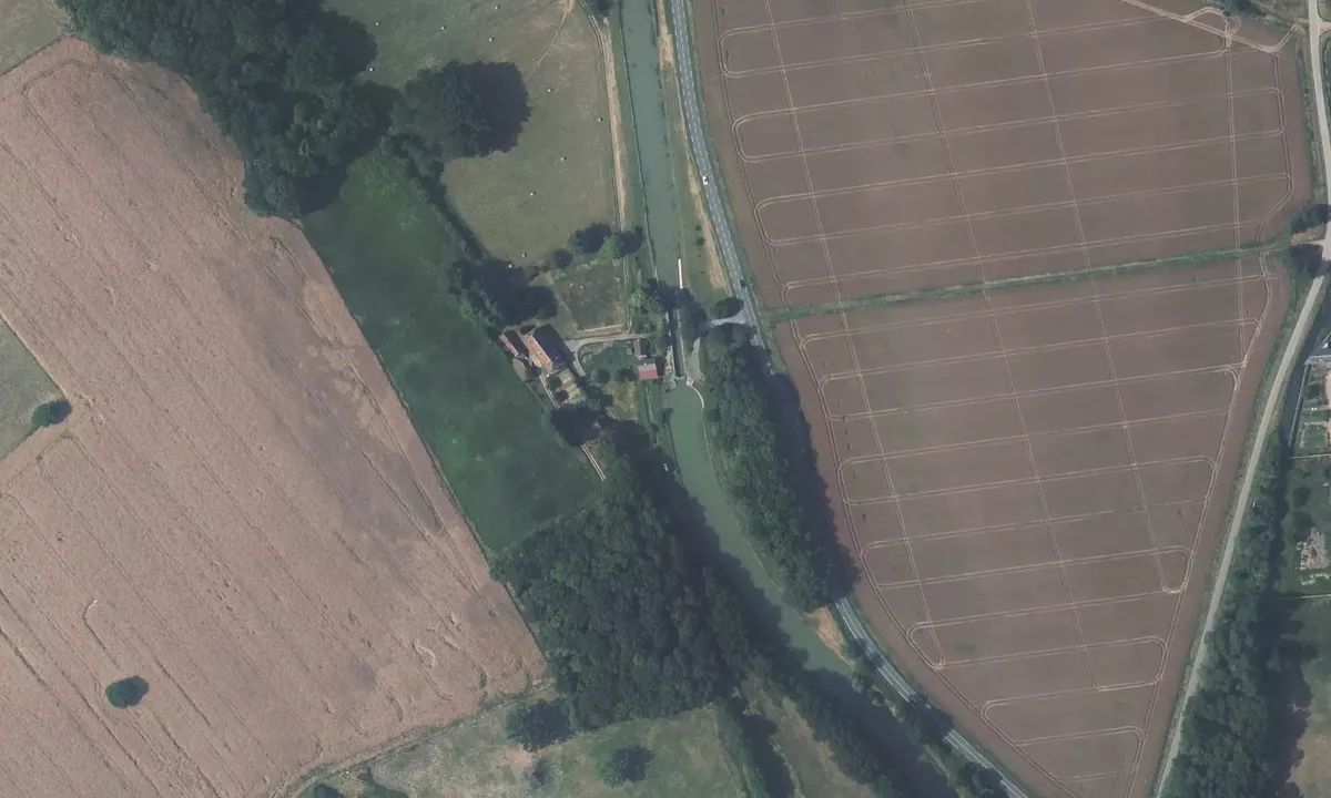 Satelite image of Peseau Country Stop