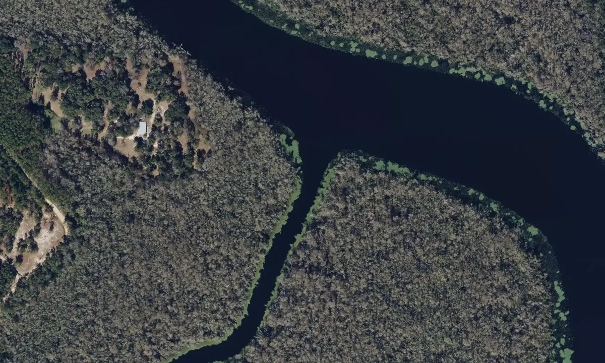 Satelite image of Peters Creek
