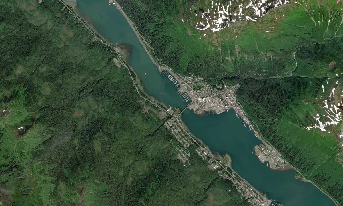 Flyfoto av Petro Marine Juneau