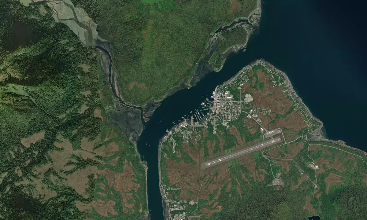 Flyfoto av Petro Marine Petersburg