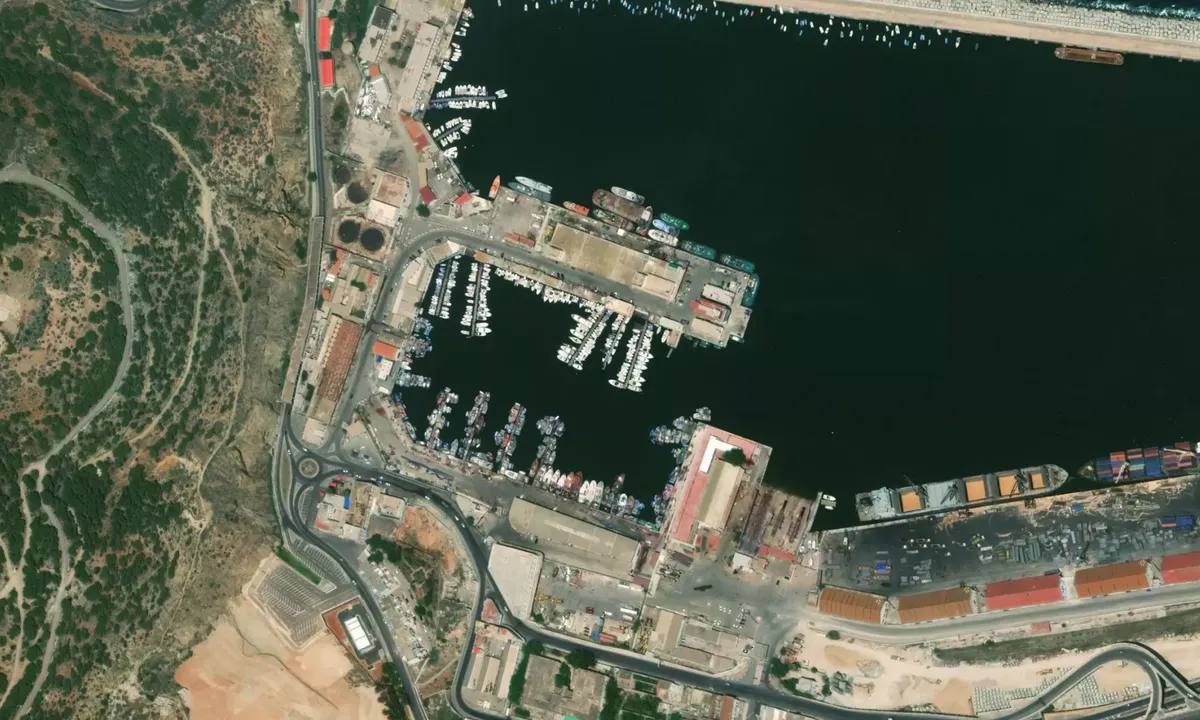 Flyfoto av Phenicia club nautique Oran