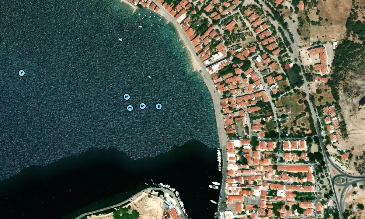 Satelite image of Phocée