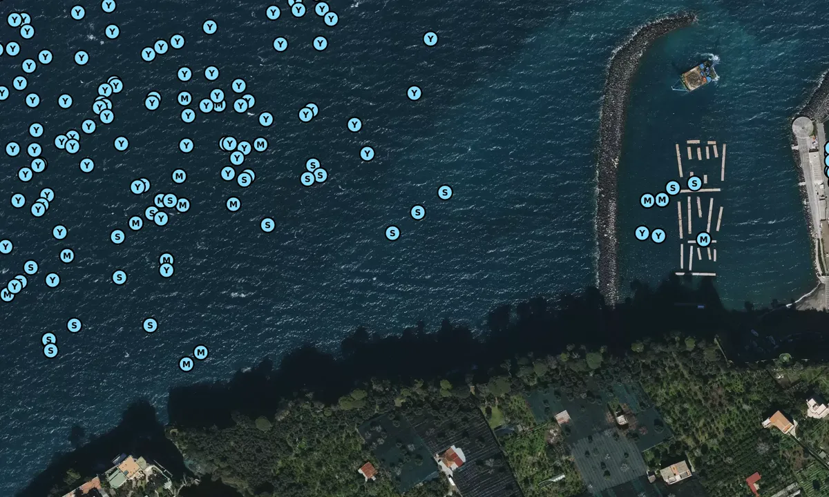 Satelite image of Piano di Sorrento