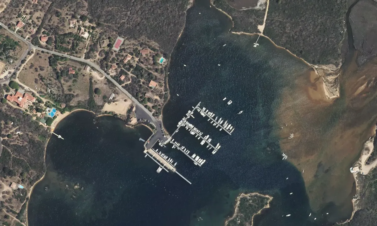 Flyfoto av Pianottoli-Caldarello