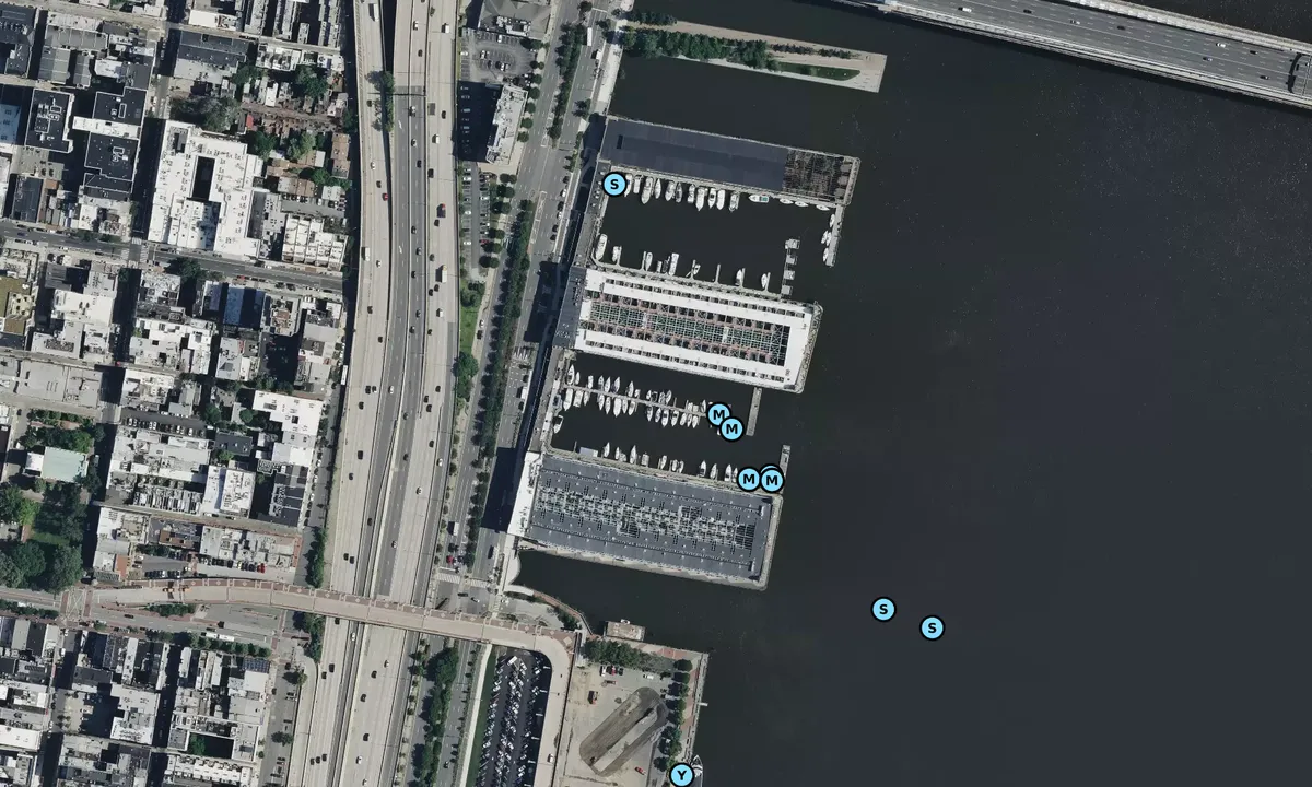 Satelite image of Pier 3 Marina