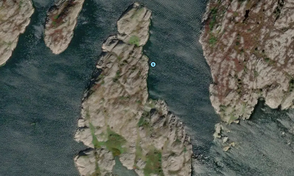 Satelite image of Pilgrimmen - nordostsidan
