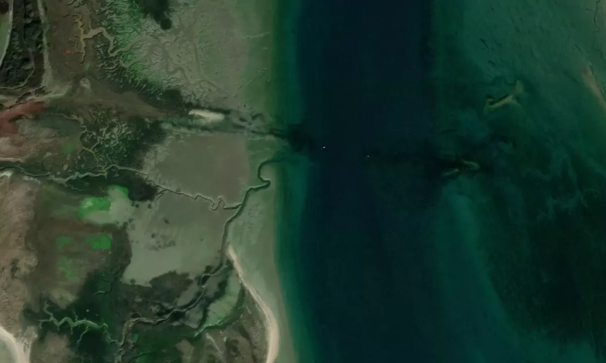 Flyfoto av Pilsey Island