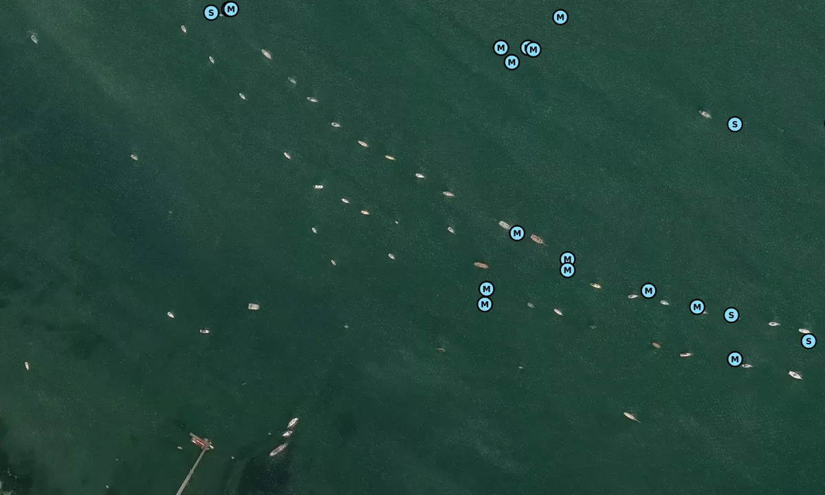 Satelite image of Pin Mill