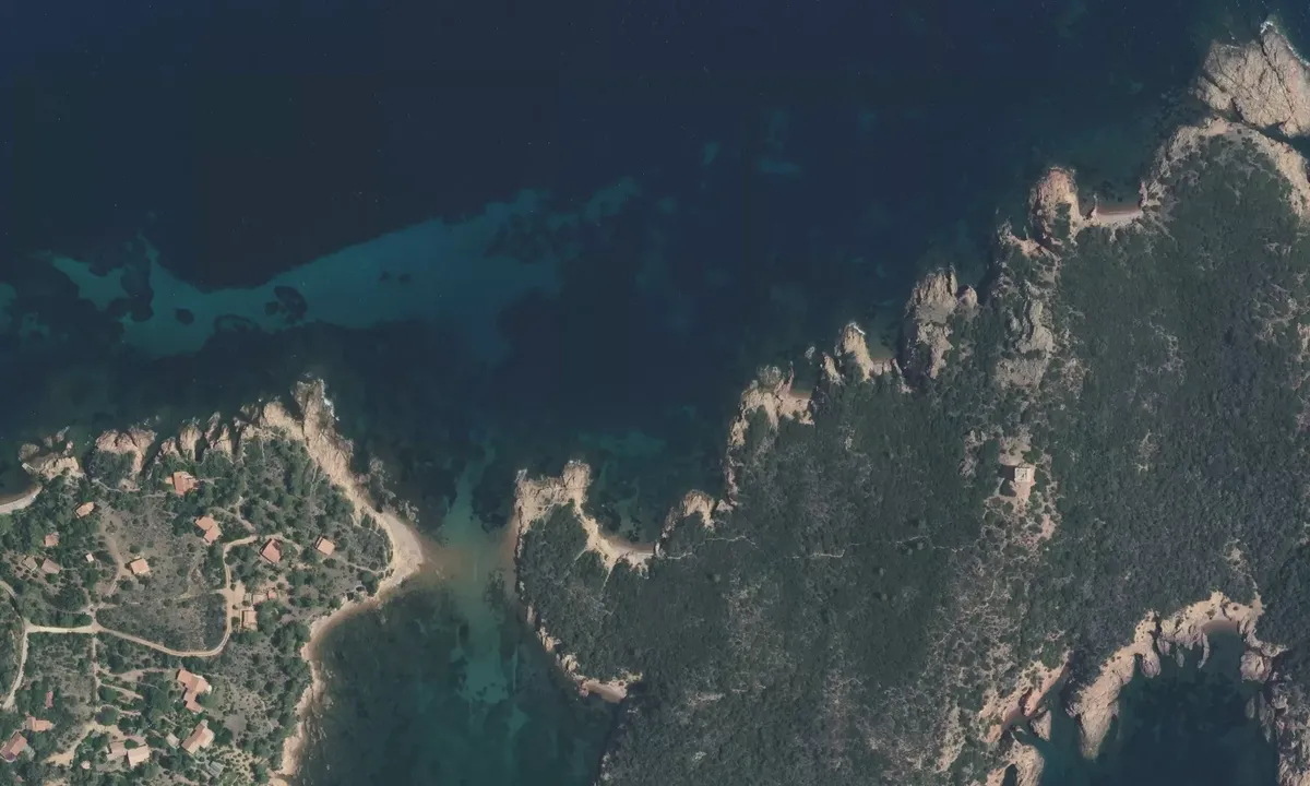 Satelite image of Pinarello - Zonza