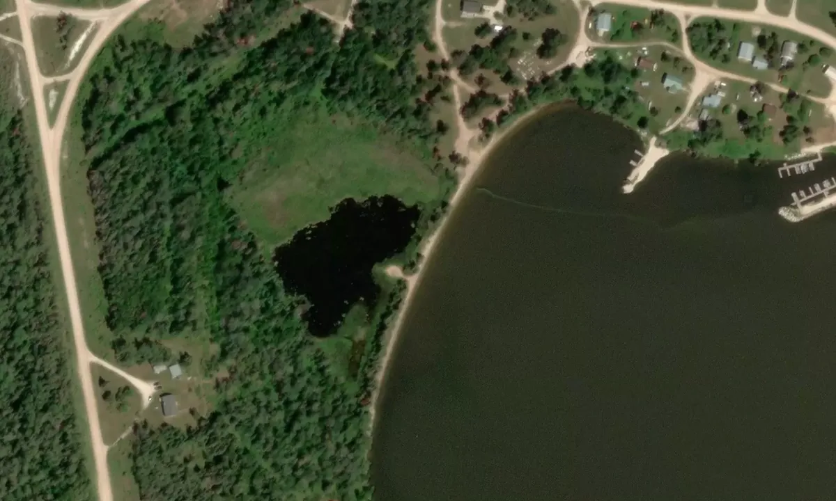 Satelite image of Pine Dock