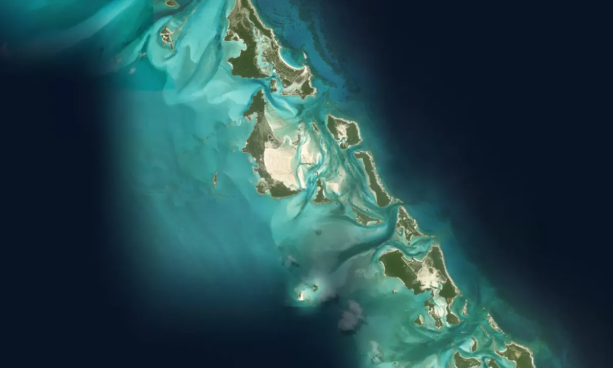 Flyfoto av Pipe Cay Tip