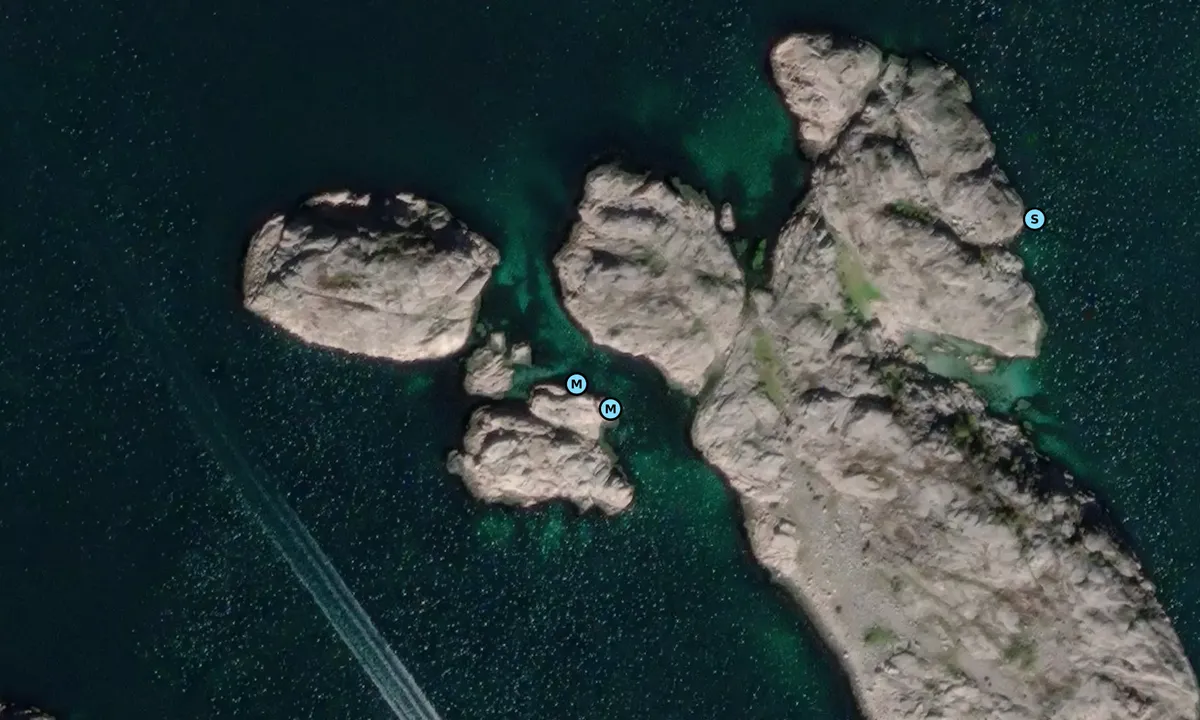 Satelite image of Pipholmen