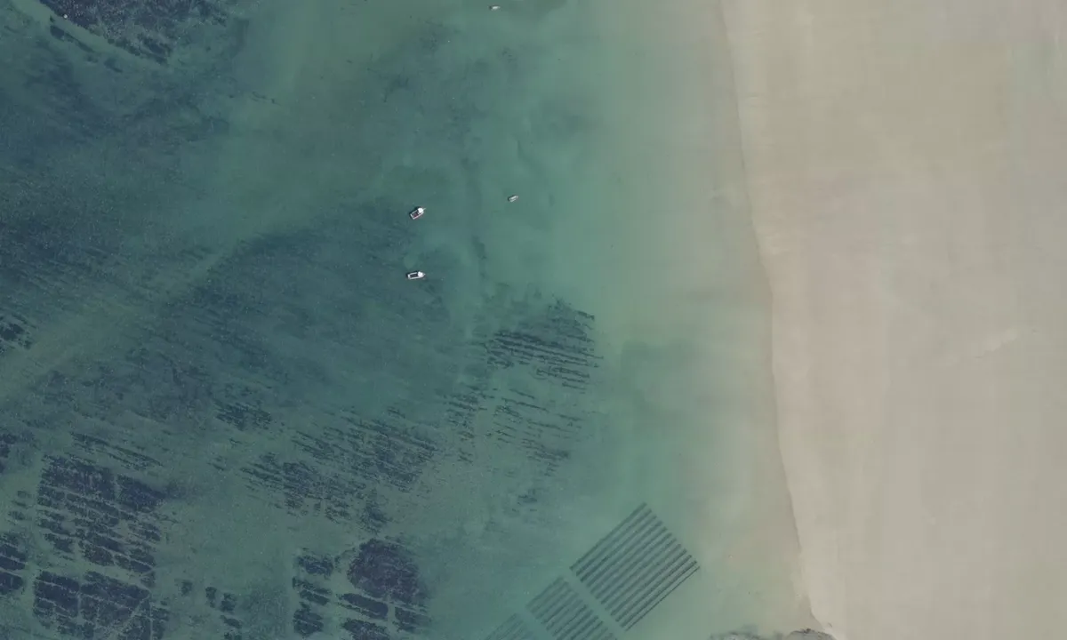 Flyfoto av Pirou Plage