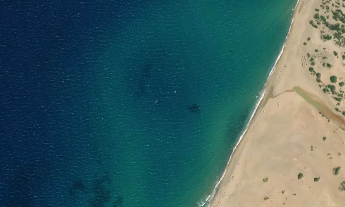 Flyfoto av Piscinas