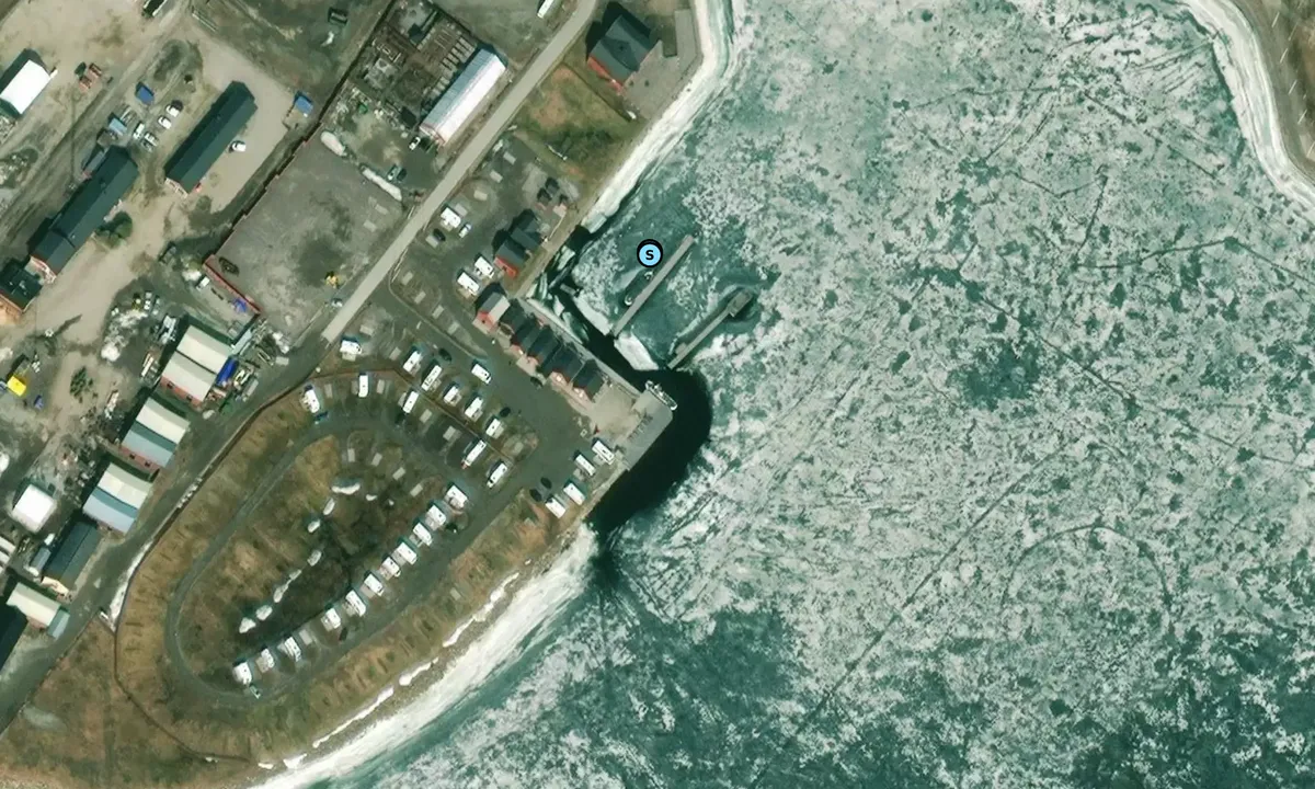 Satelite image of Piteå - Södra Hamnen
