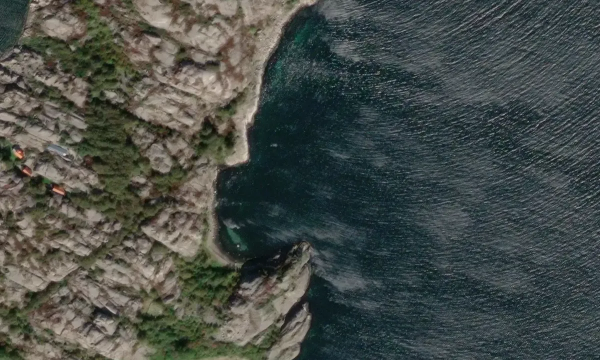 Satelite image of Pittle Hovud