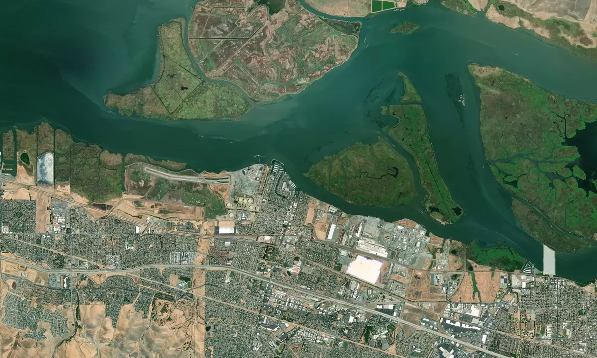 Flyfoto av Pittsburg Marina - Contra Costa