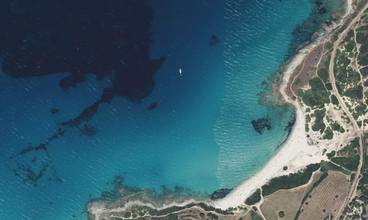 Flyfoto av Plage de Bodri