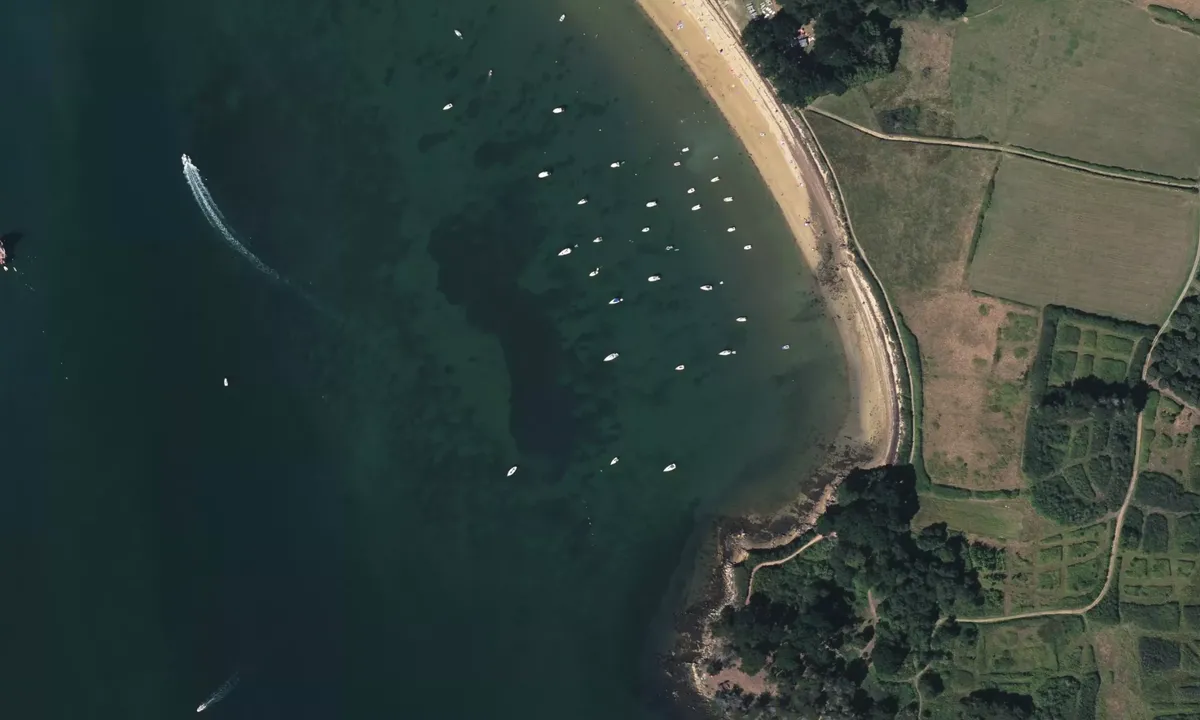 Flyfoto av Plage de Brouhel