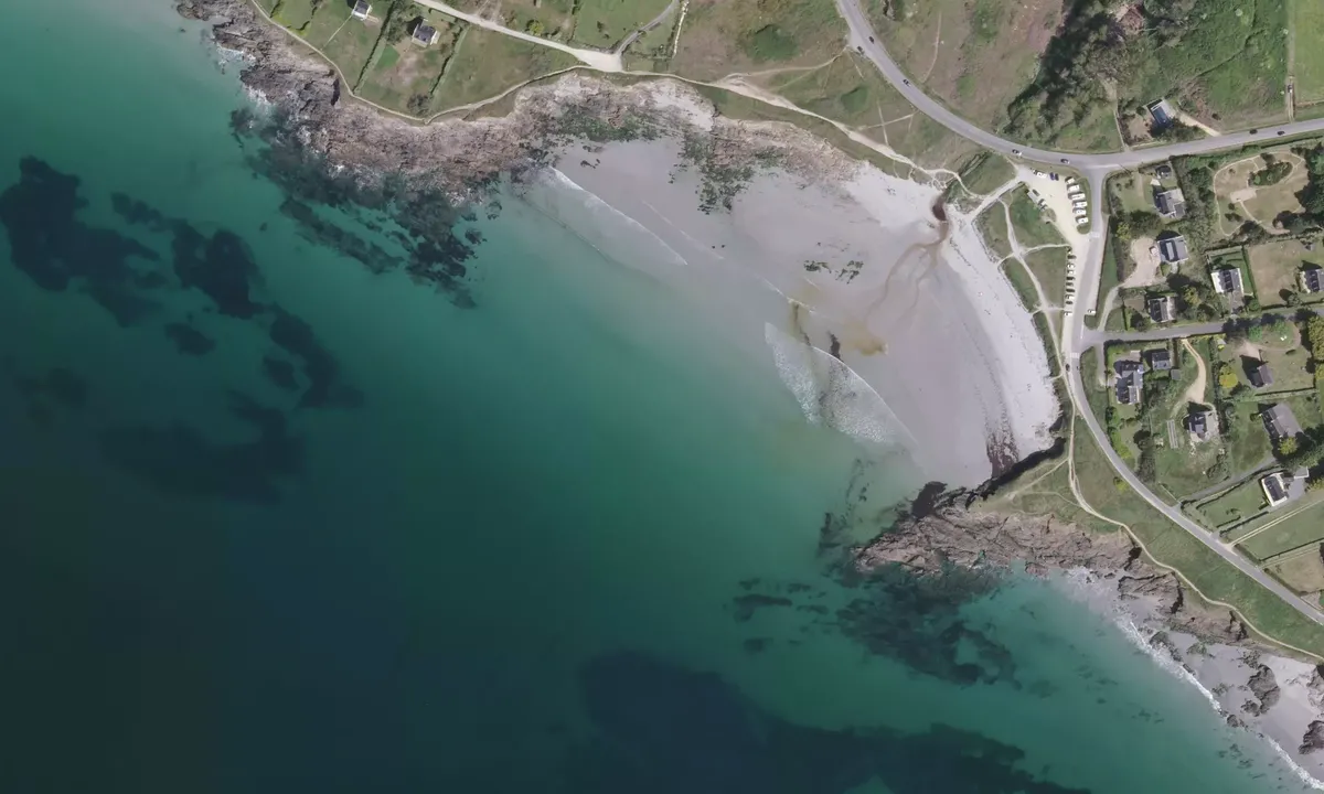 Satelite image of Plage de Dourveil