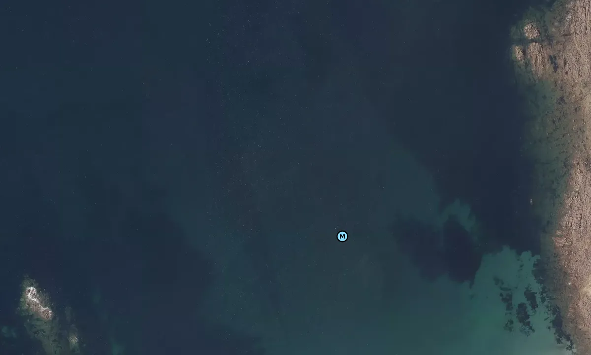 Satelite image of Plage de Guerzit