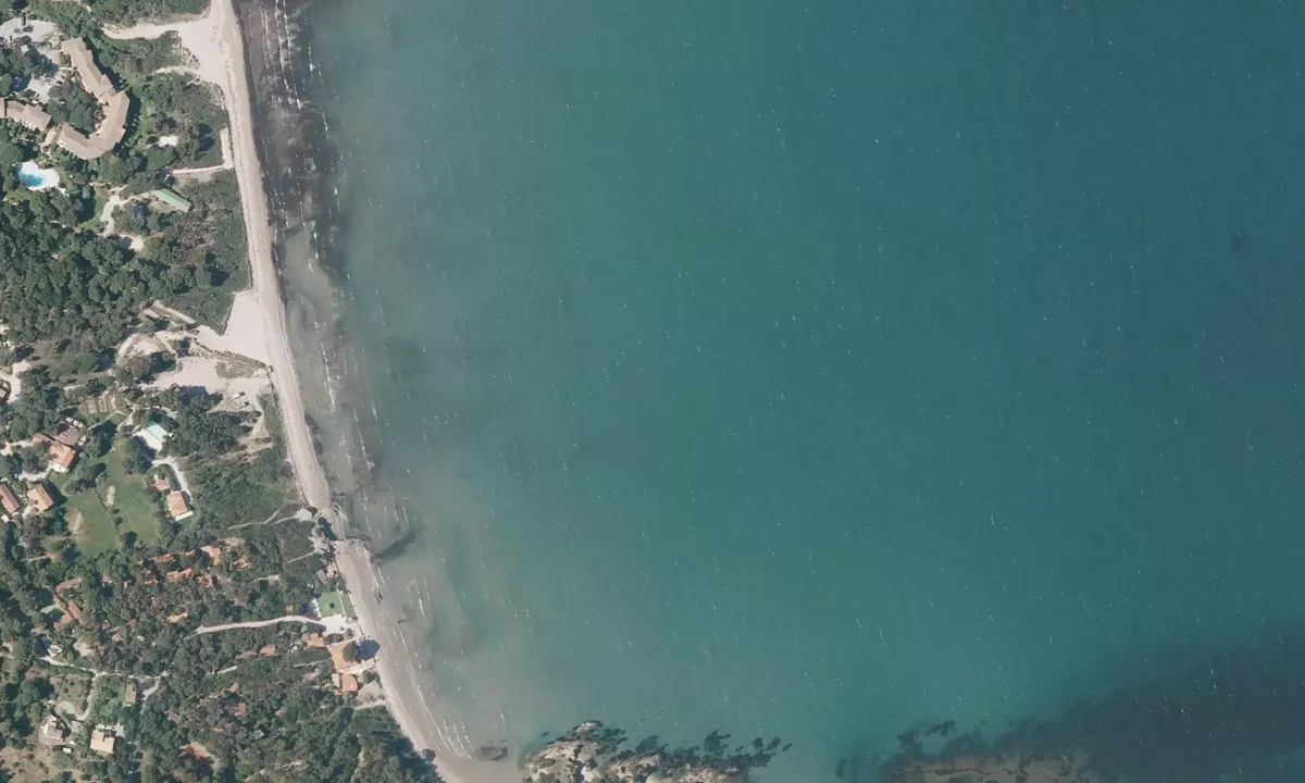 Flyfoto av Plage de la Badine